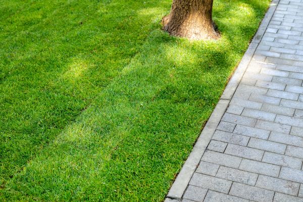 Border Stone Installation in West Des Moines