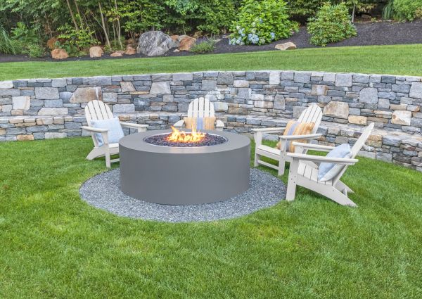 Fire Pit Landscaping in West Des Moines