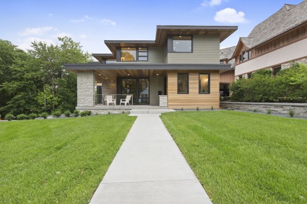 Modern Landscaping in West Des Moines
