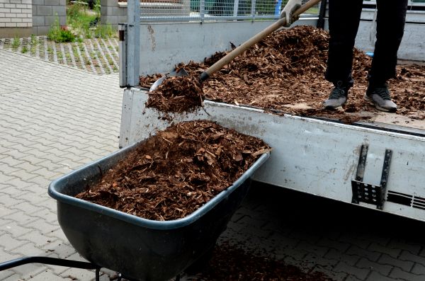 Playground Mulch Delivery in West Des Moines