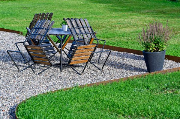 Metal Edging Installation in West Des Moines