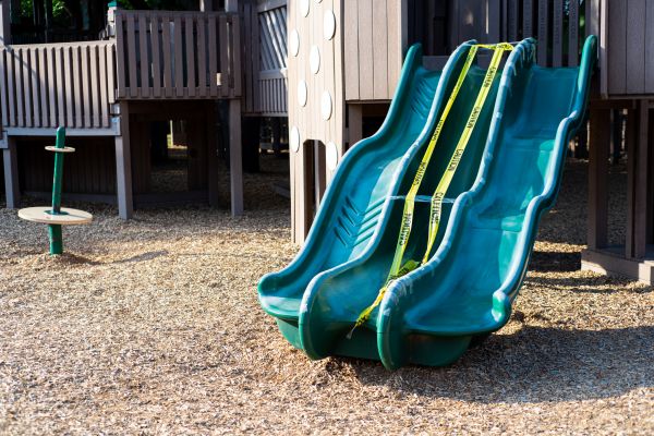 Play Area Mulch Installation in West Des Moines