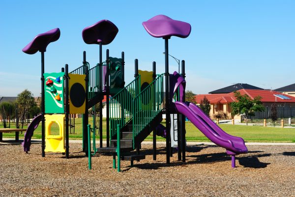 Playground Mulch Removal in West Des Moines