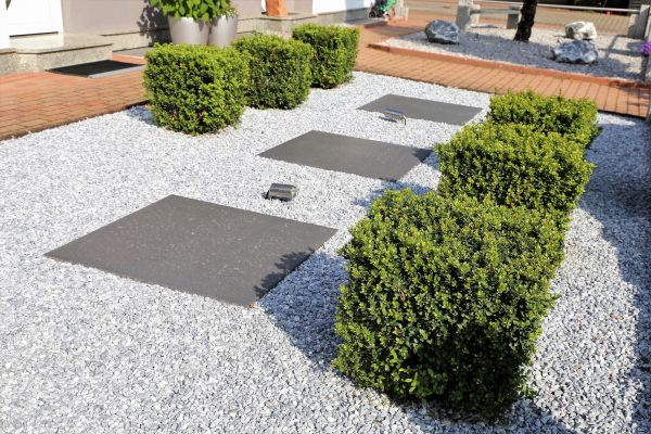 Stone Garden Landscaping in West Des Moines