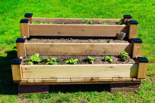 Raised Garden Bed Installation in West Des Moines