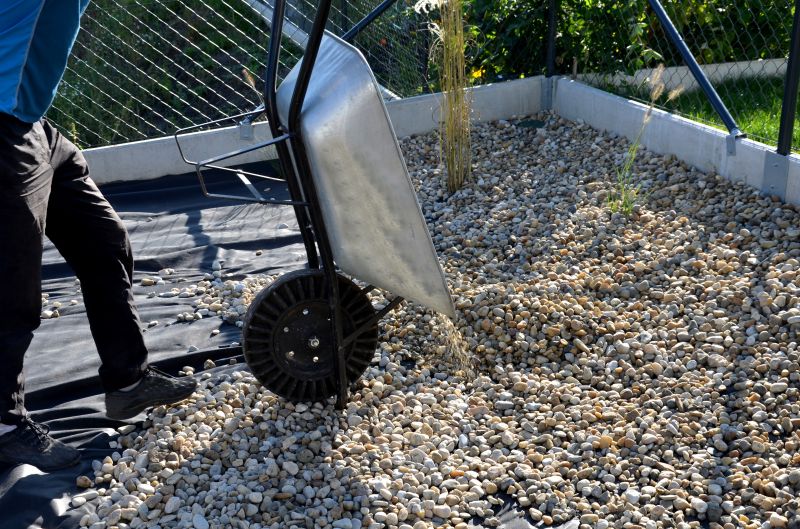 Pea Gravel Delivery detail